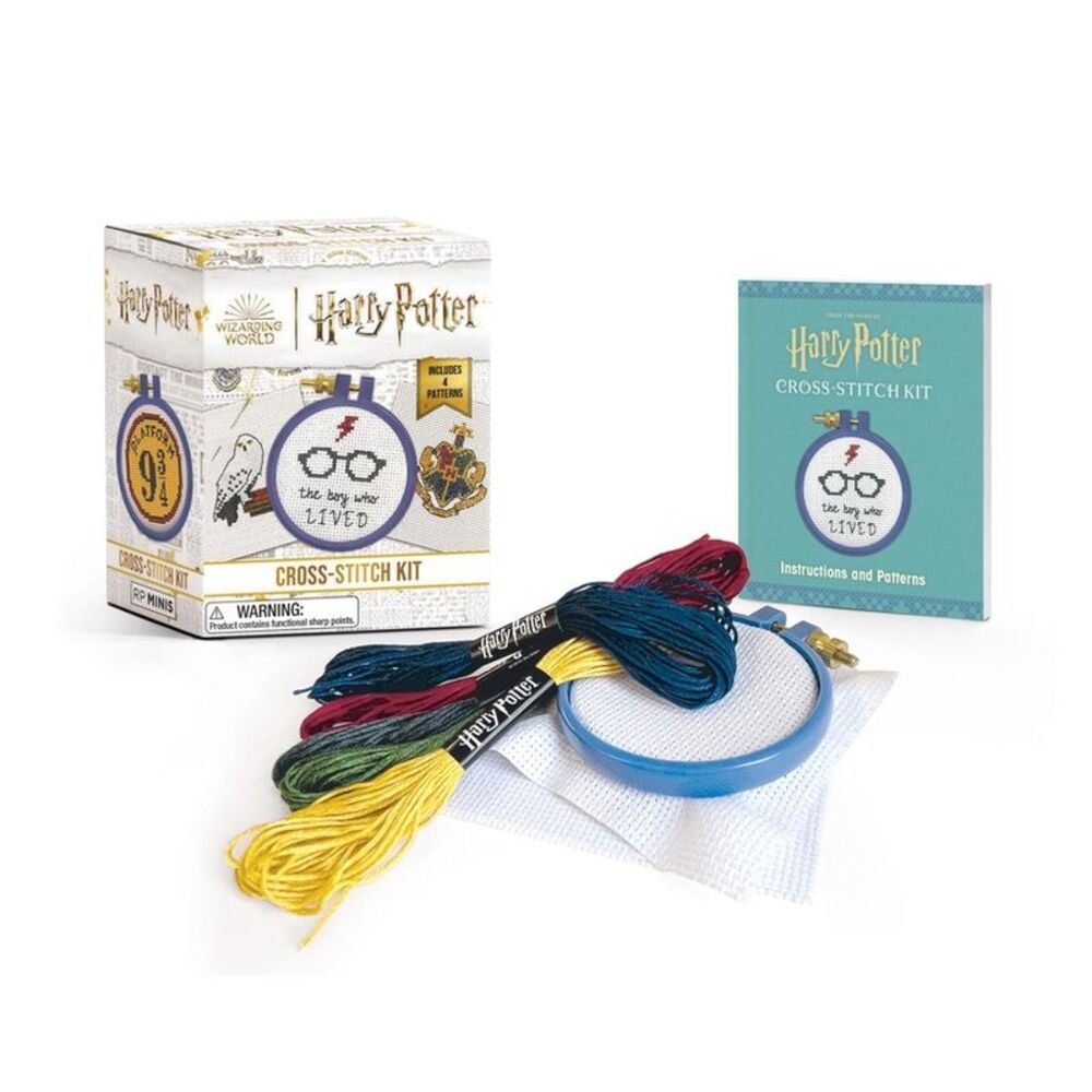Harry Potter Cross-Stitch Kit -- Running Press